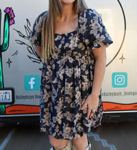 Hem & Thread - Floral Bubble Dress