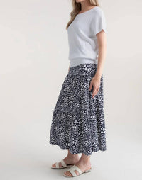Marble - Wide Neck Short Sleeve Jumper