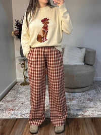 Wishlist - Women's Sydney Cotton Plaid Pants