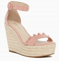PELLE MODA Women's Rosana Wedges in peony - women's shoe