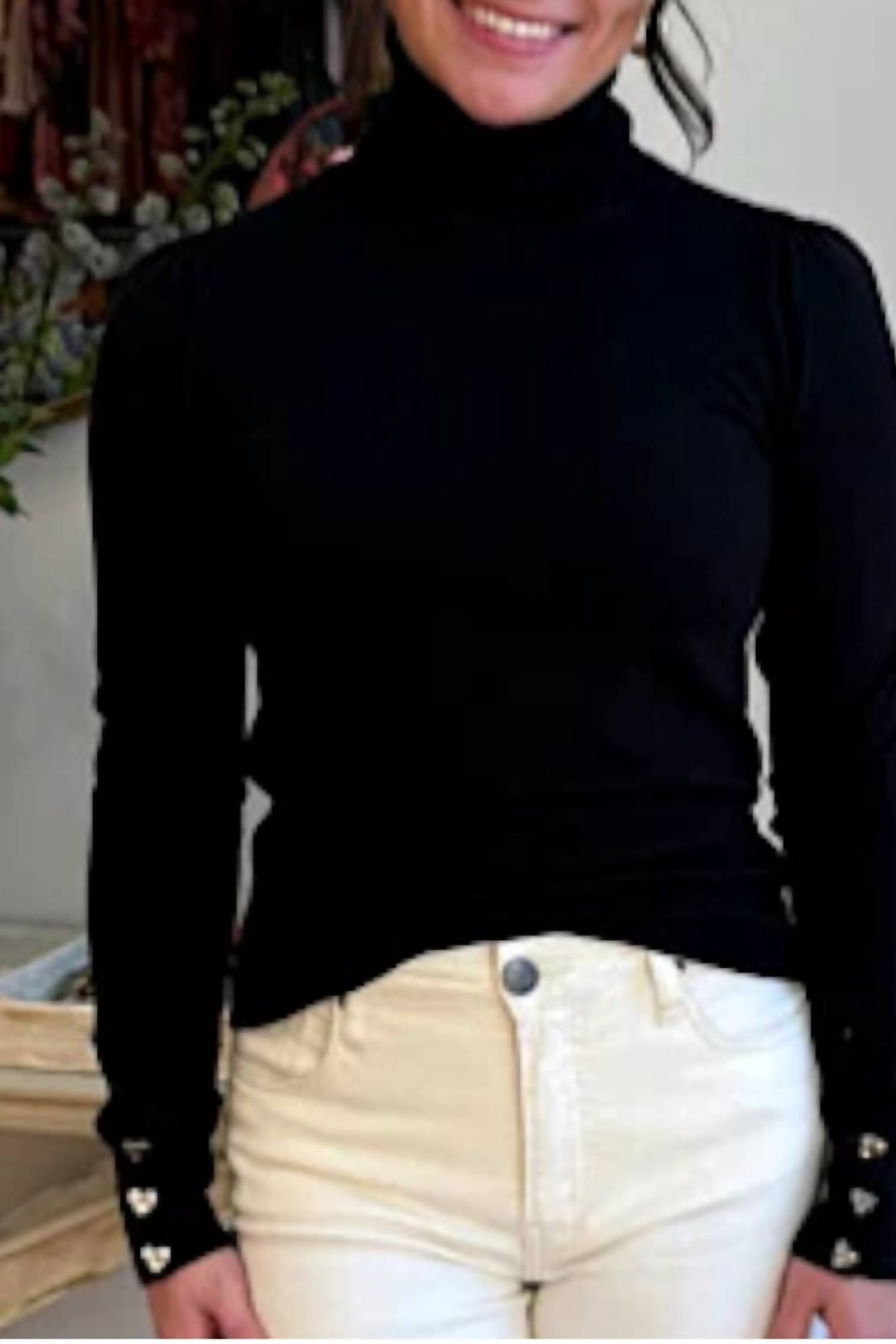 Esqualo - Long Sleeve Turtleneck Sweater