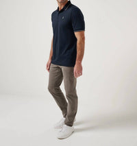 TravisMathew Happier Hour Polo in total eclipse - men's shirt - view 4