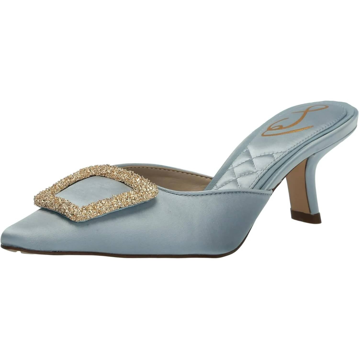 Sam Edelman - Women's Kitten Heel Slip On Pointed Toe Fashion Pumps
