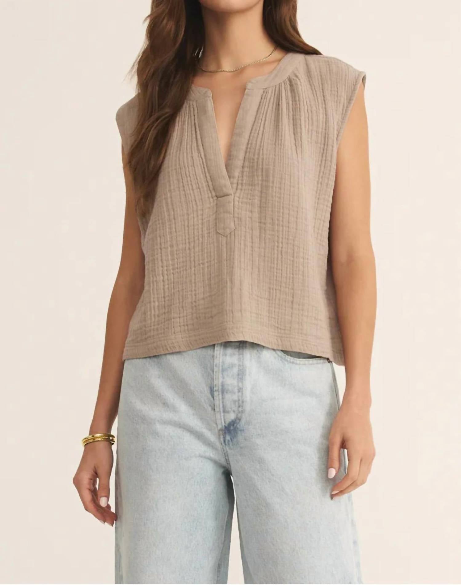 Z Supply - Cliffside V-Neck Airy Top