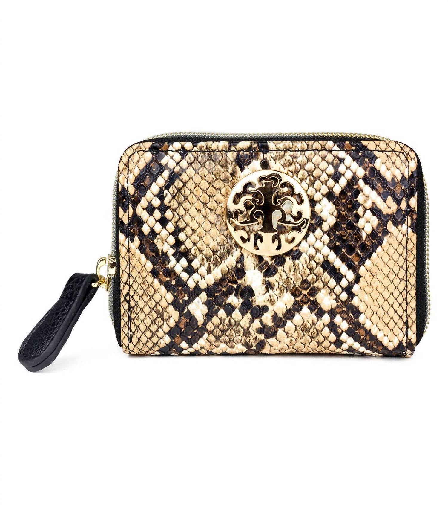 Magid - Women's Snake Print Accordion Wallet