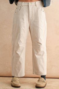 Miou Muse - Corduroy Barrel Pants