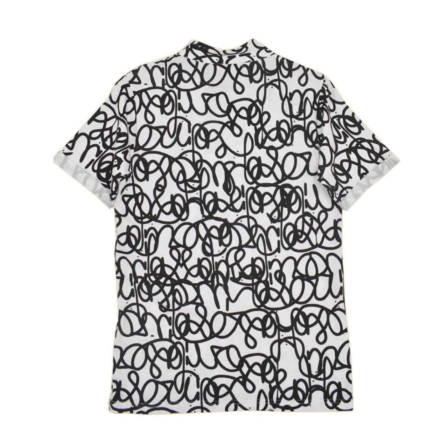 The Athletic Side Of Us - Graffiti Print Shirt