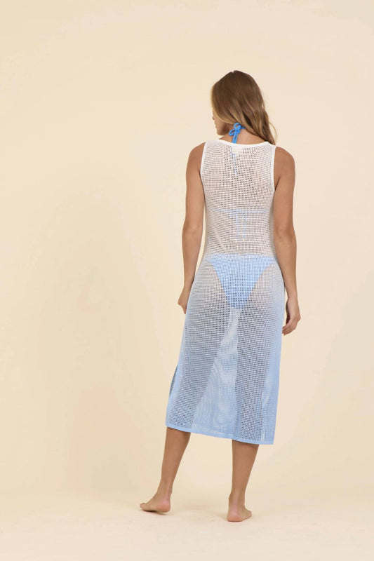 Vintage Havana - Dip Dye Mesh Maxi Coverup