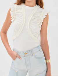 Ulla Johnson - Val Sleeveless Ruffled Top