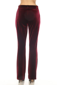 Joseph Ribkoff - Velvet Pull On Flared Pants