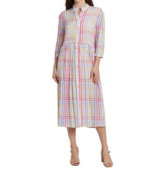 liza midi shirt dress