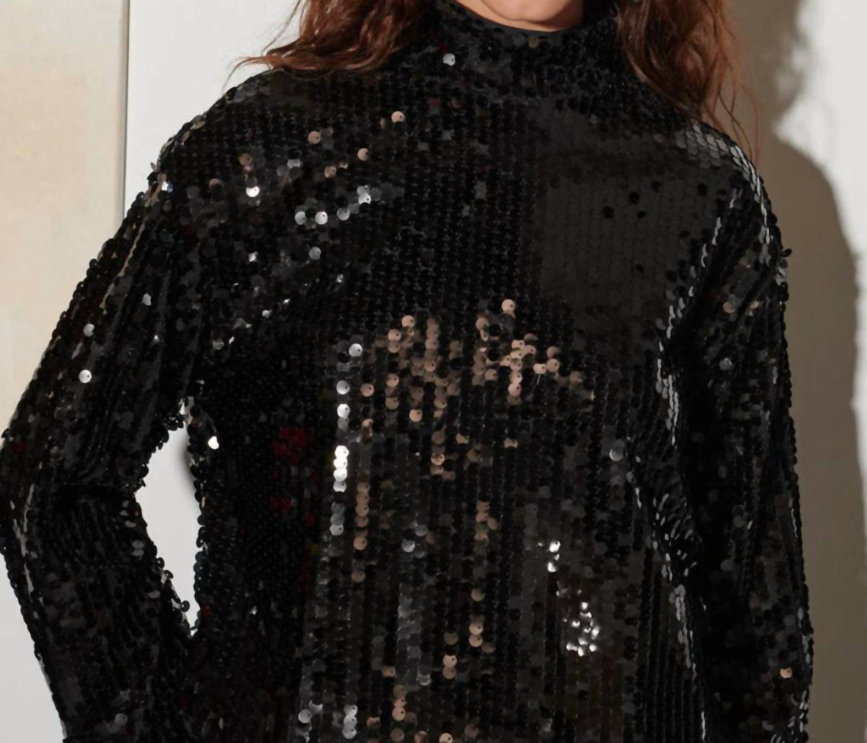 Ghospell - Anita Sequin Long Sleeve Top
