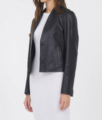 Jakett - Tessa Washed Leather Jacket