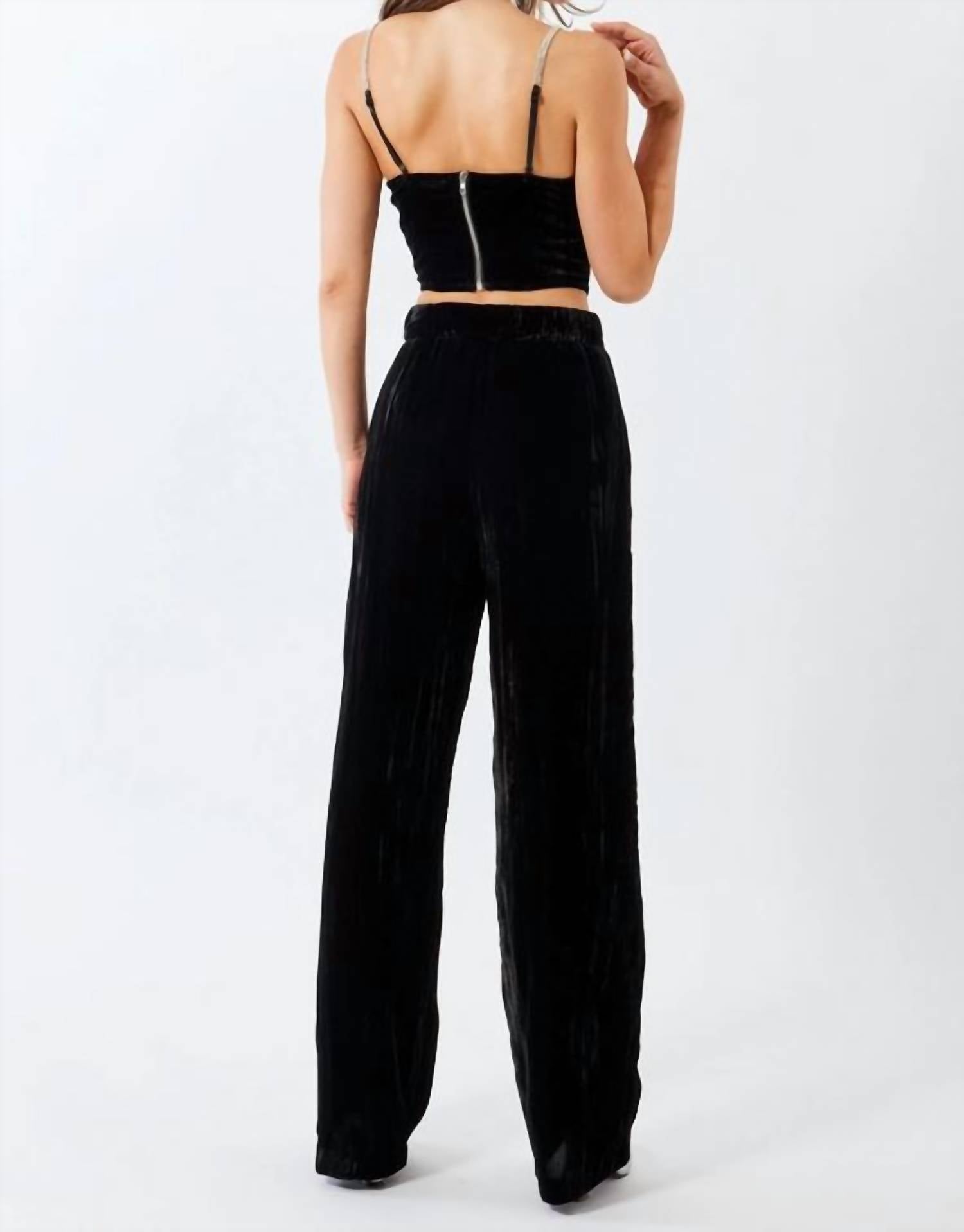 Signature8 - Velvet Trouser
