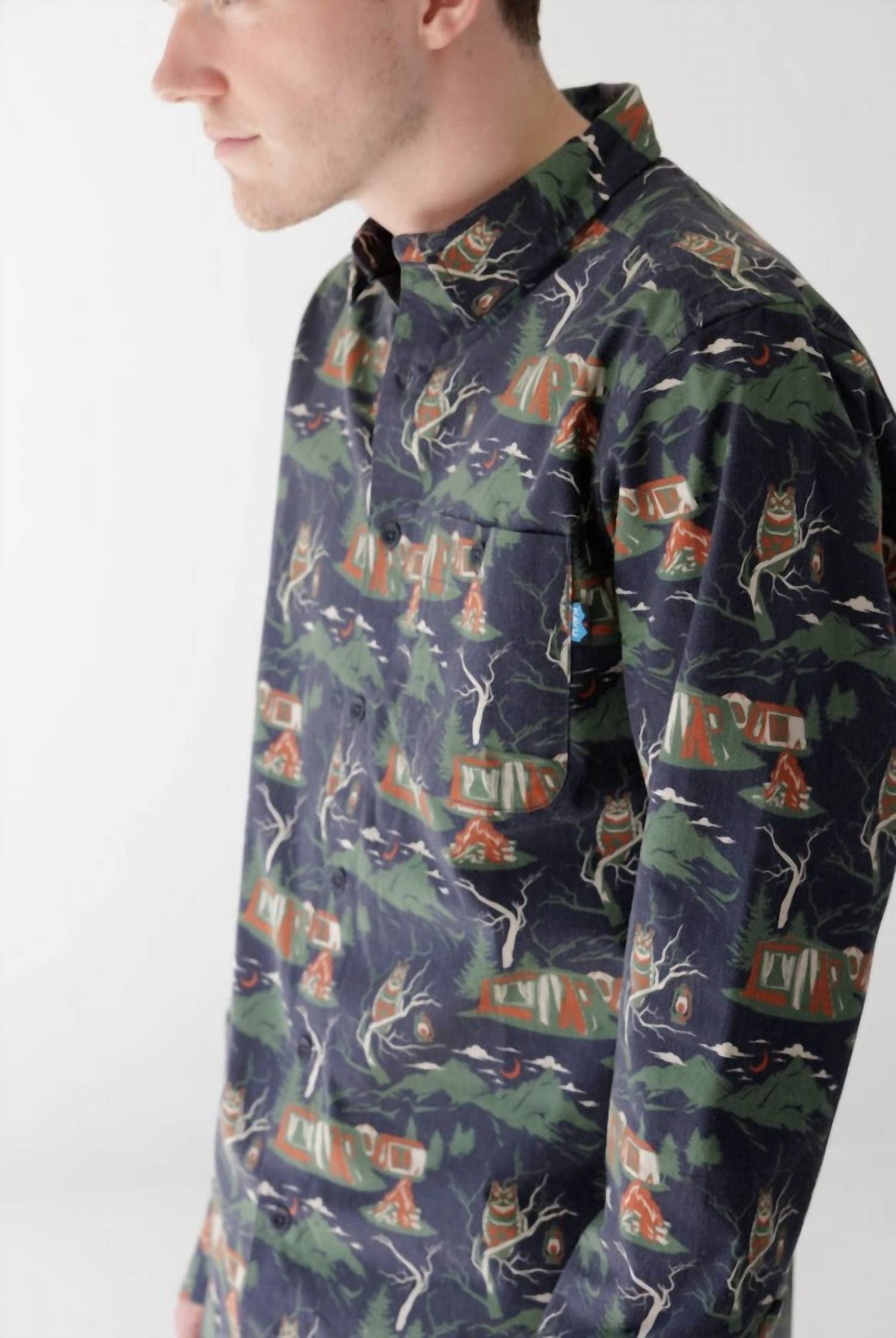 Kavu - Westerly Long Sleeve Button Down Shirt