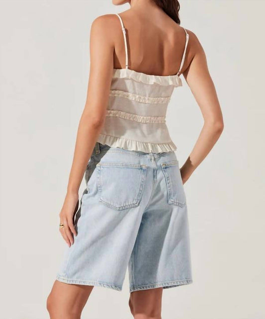 Astr - Bea Tie-front Top