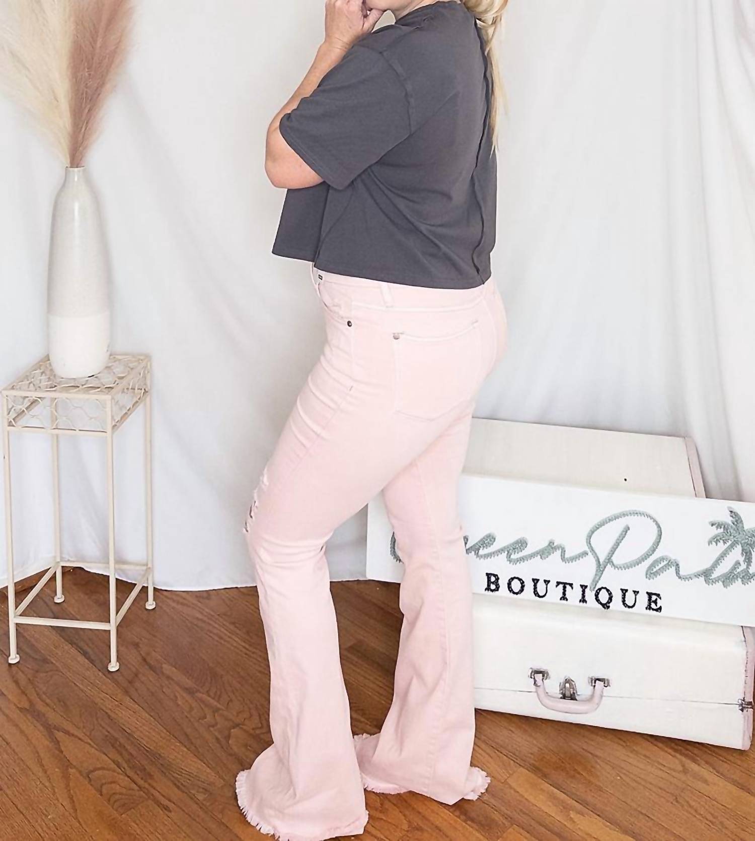 Flaming Dolly Crop Top