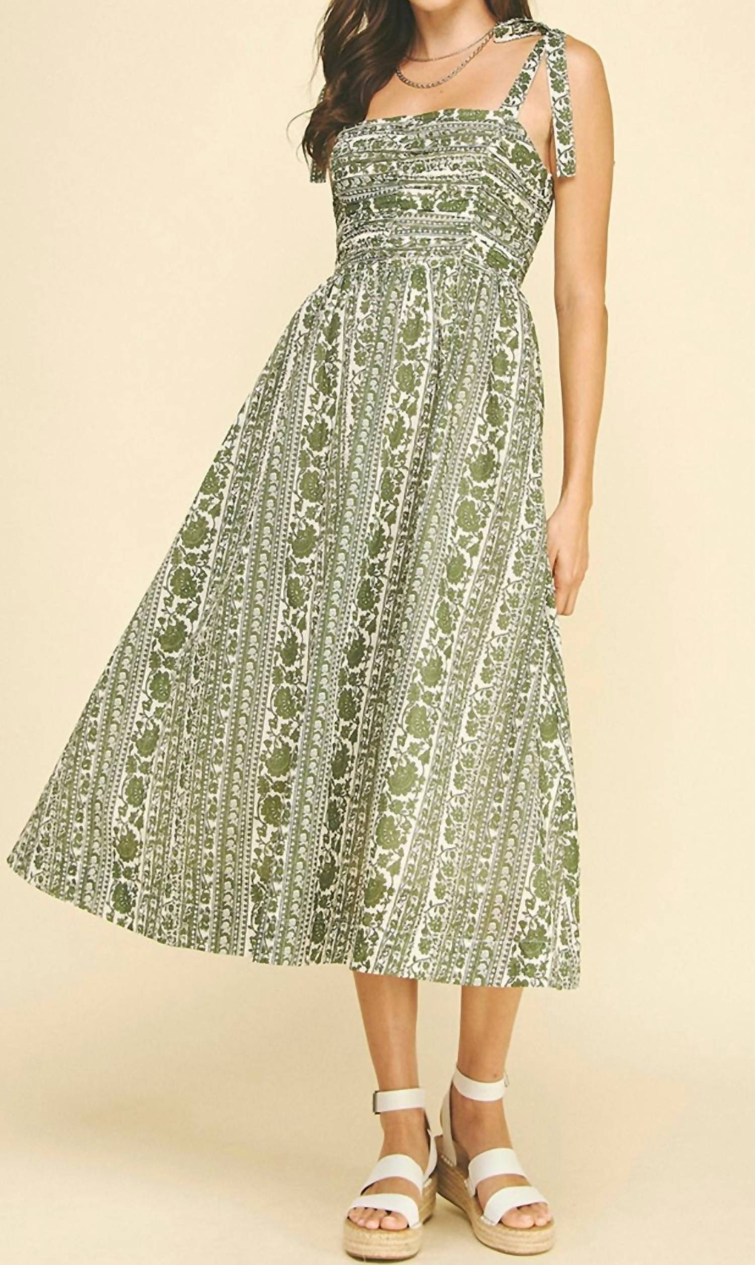 Pinch - Fancy Floral Midi Dress