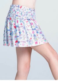 Lucky in Love Gumball Skirt in love gumball skirt in multi - kids' skirt - alternate view