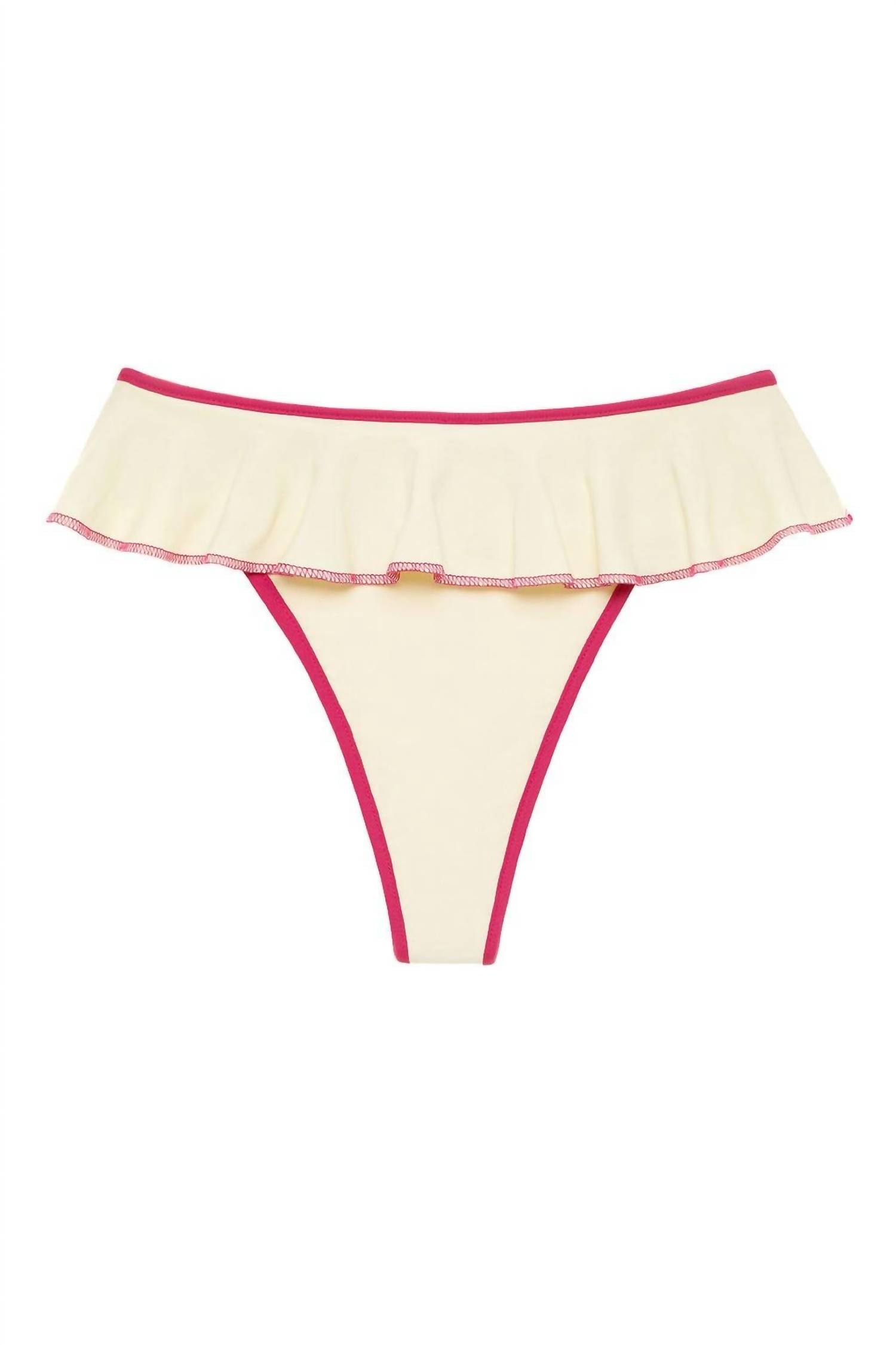 Montce - Tamarindo Ruffle Bikini Bottom