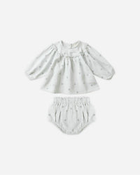 Quincy Mae Girls' Mia Top And Bloomer Set in twinkle - item