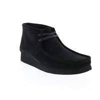 Clarks Men's Wallabee Boot in black - men's boots