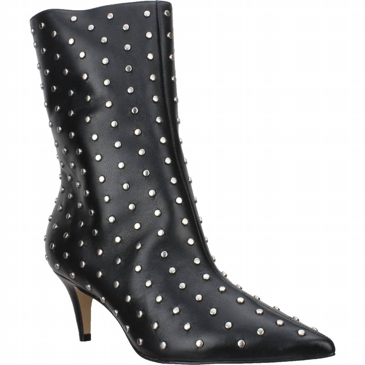Carrano - Women's Aurora Leather Studded Mid-calf Boot