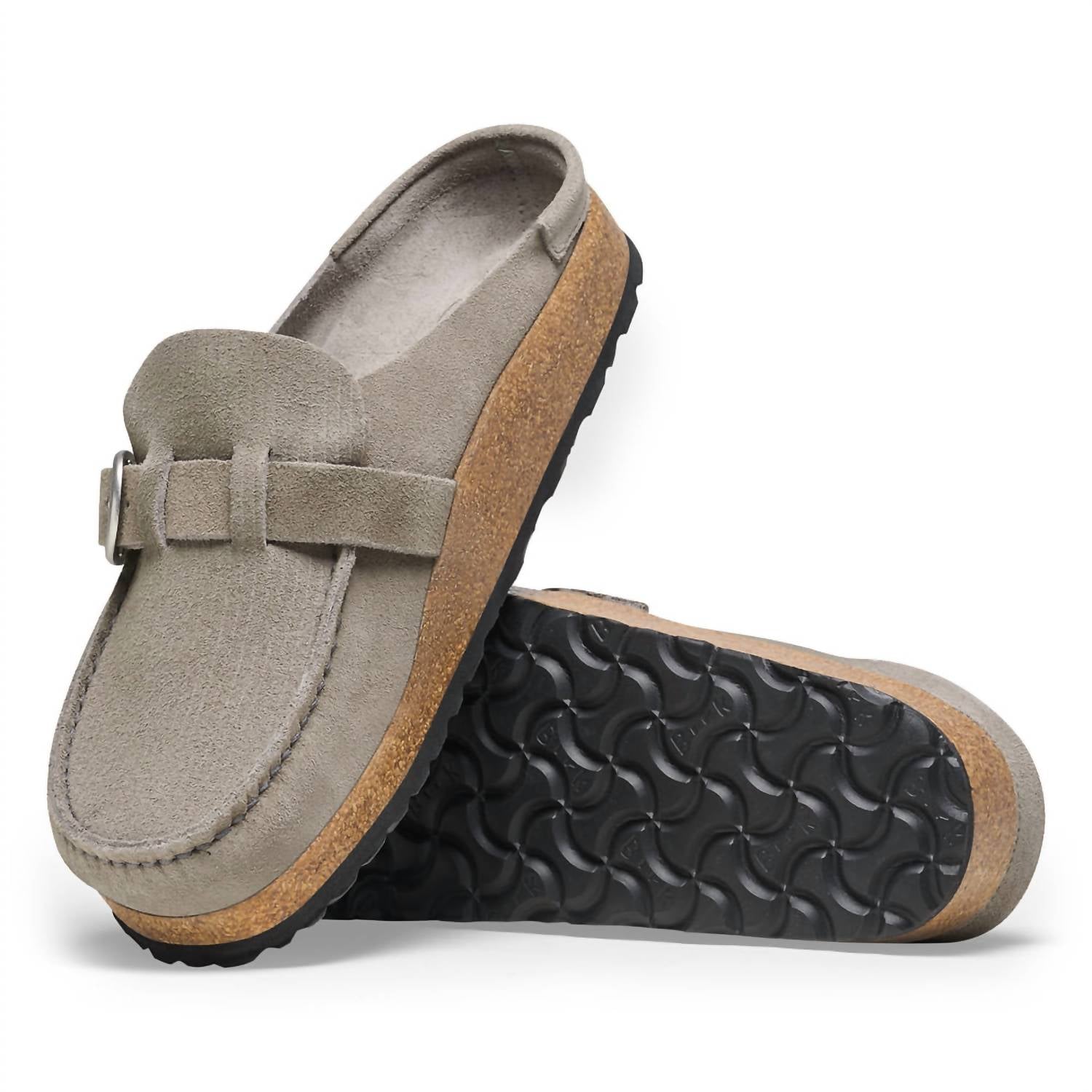 Birkenstock - Unisex Buckley Suede Embossed Narrow Clogs