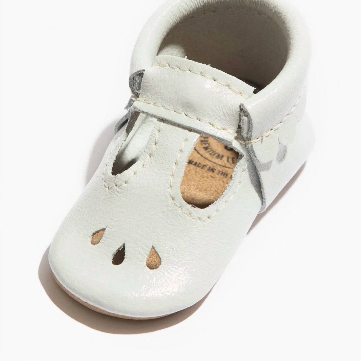 Freshly Picked - Kids' Blanc Patent Mary Jane