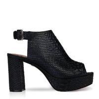 Carrano - Women's Snake Leather Platform