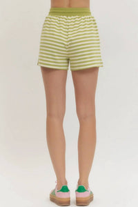 Entro - Stripe Lounge Shorts