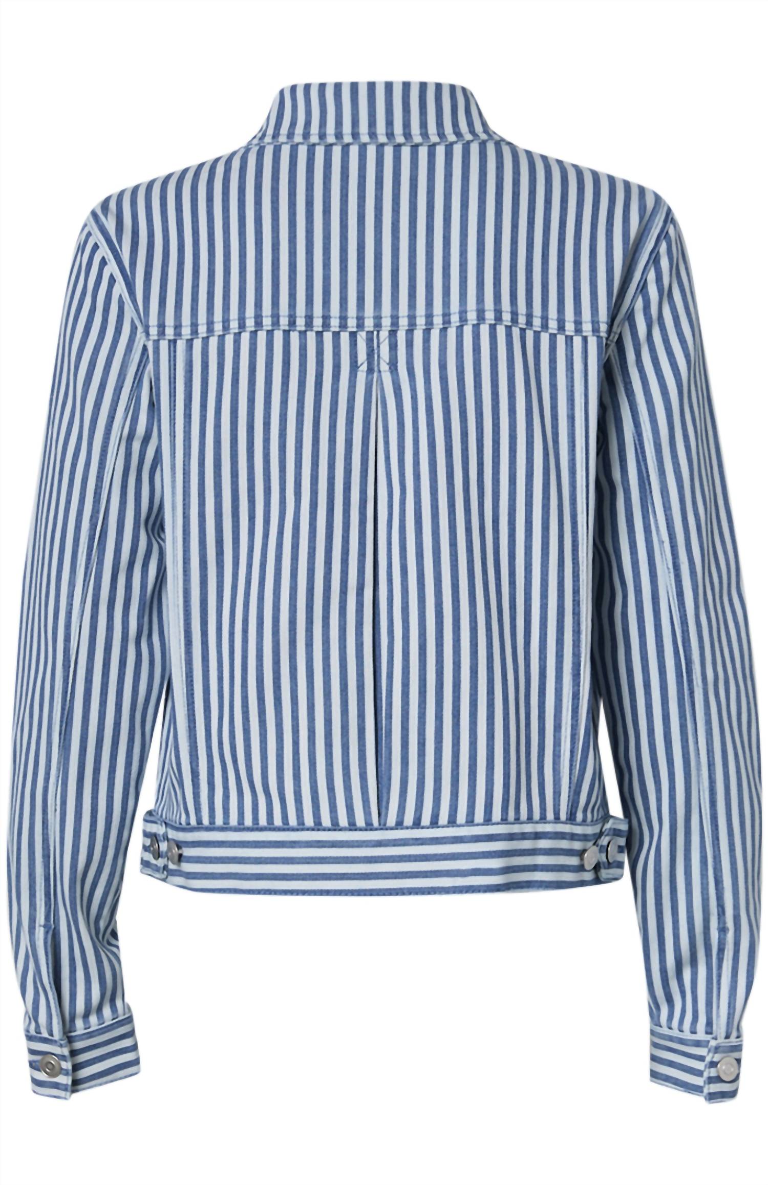 Tribal - Button-front Jacket With Box Pleat
