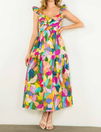 Thml - Arden Floral Midi Dress