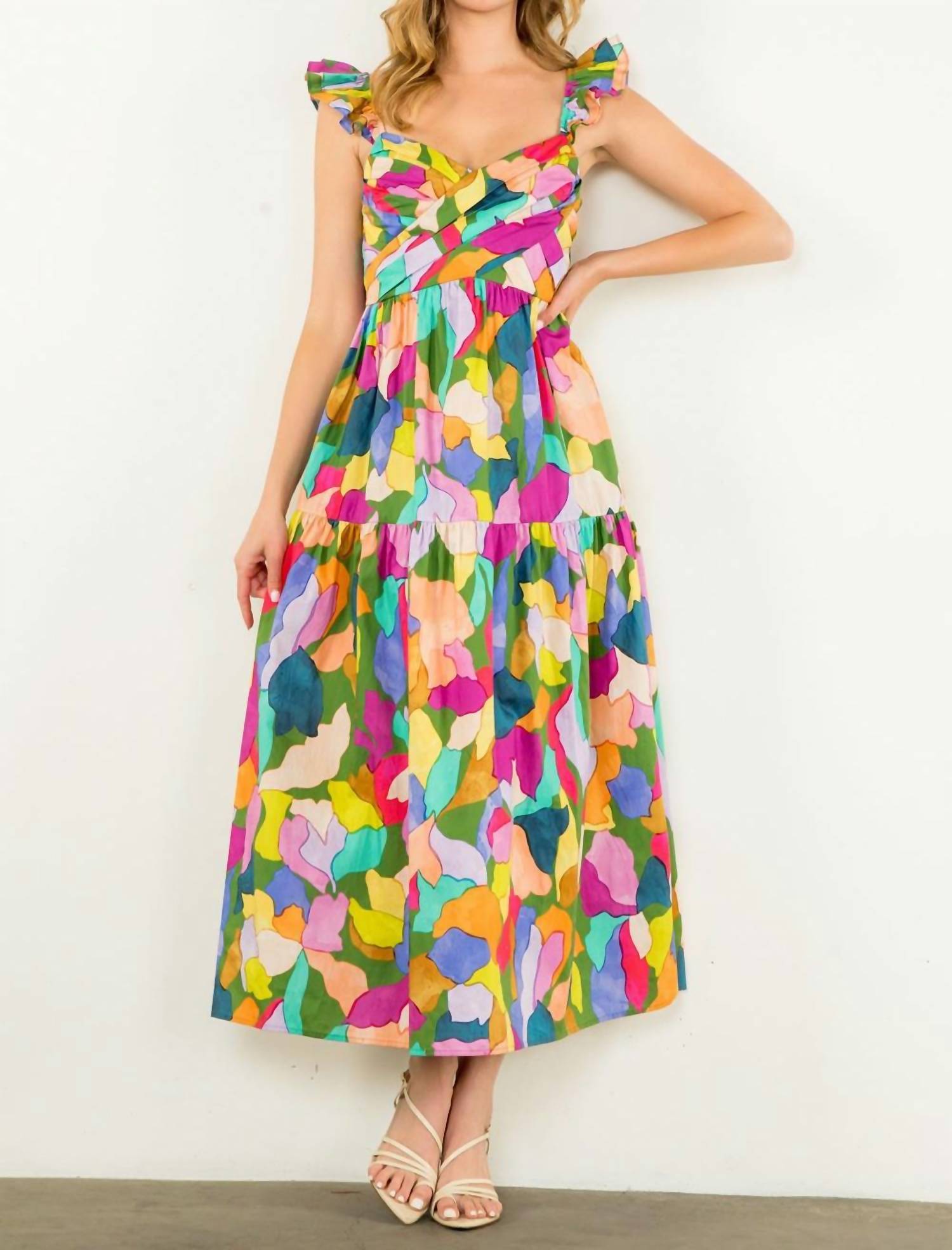 Thml - Arden Floral Midi Dress