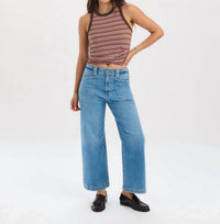 Daze - Valley Girl Wide Leg Ankle Jeans