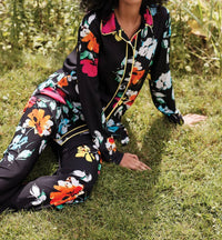Joseph Ribkoff Nalini Floral Print Pants in multi - women's pants