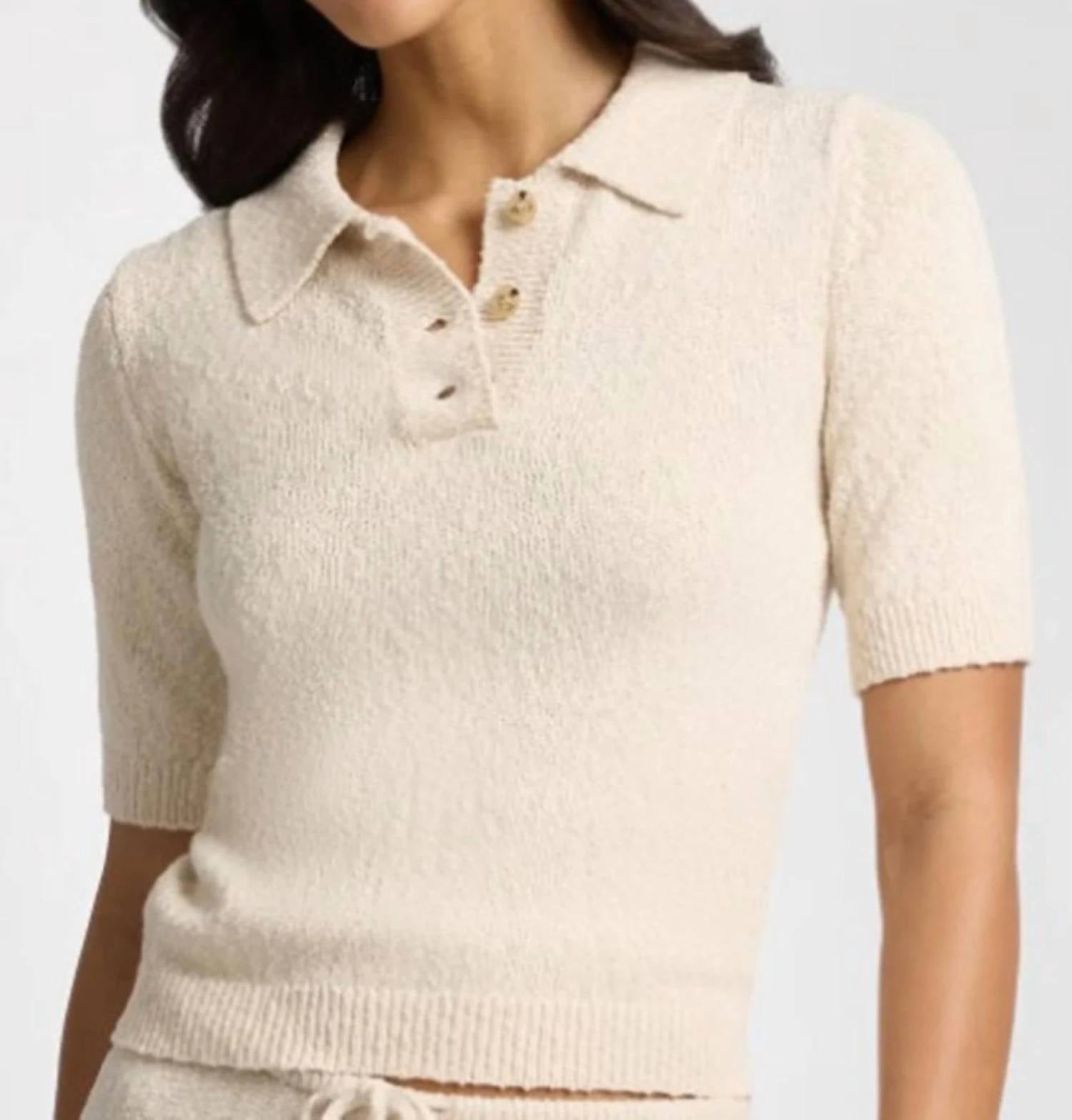 Onia - Cotton Boucle Polo