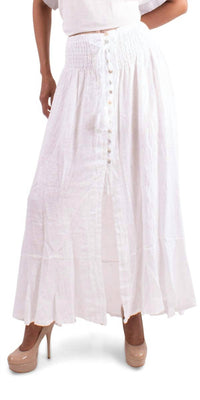 Gigi Moda - Magdalena Linen Maxi Skirt