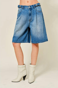 Aaron & Amber - Adjustable Waist Shorts