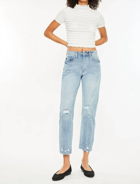 Kancan - High Rise Straight Jean