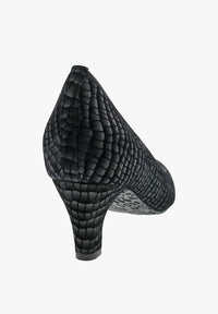 Ros Hommerson - Women's Karat Printed Leather Heel Pumps