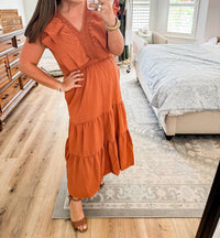 Thml - Ruffle Midi Dress
