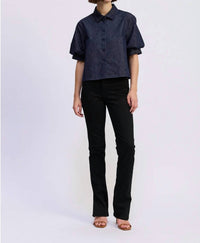 En Saison - Darby Boxy Collared Top