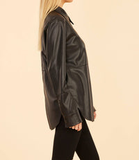 Dolce Cabo - Vegan Leather Shirt