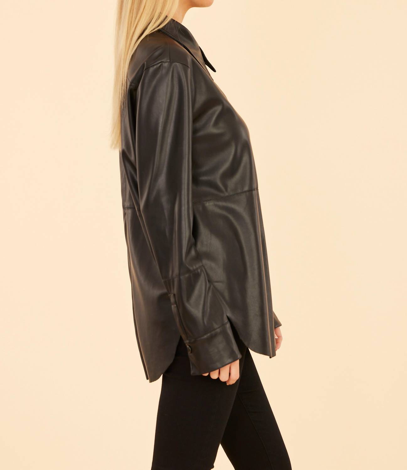Dolce Cabo - Vegan Leather Shirt