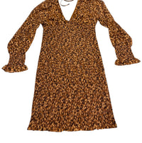 STEVE MADDEN Patterned Smock Dress in brown - women's dress - view 4