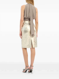 Rotate - Chiffon Ruched Top