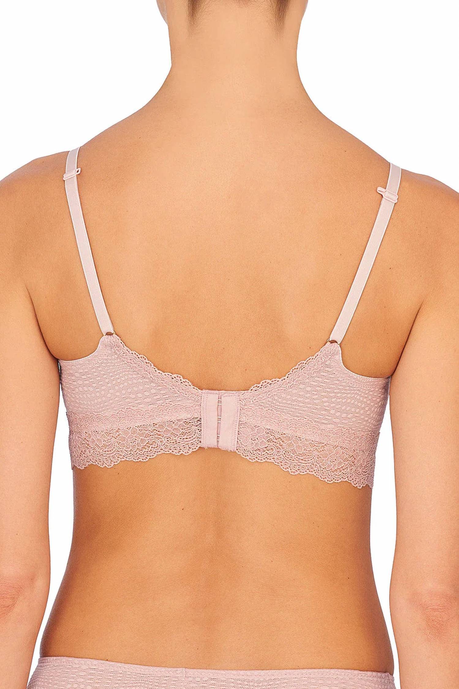 Natori Beyond Convertible Wireless Bra in rose beige - women's intimate - alternate view