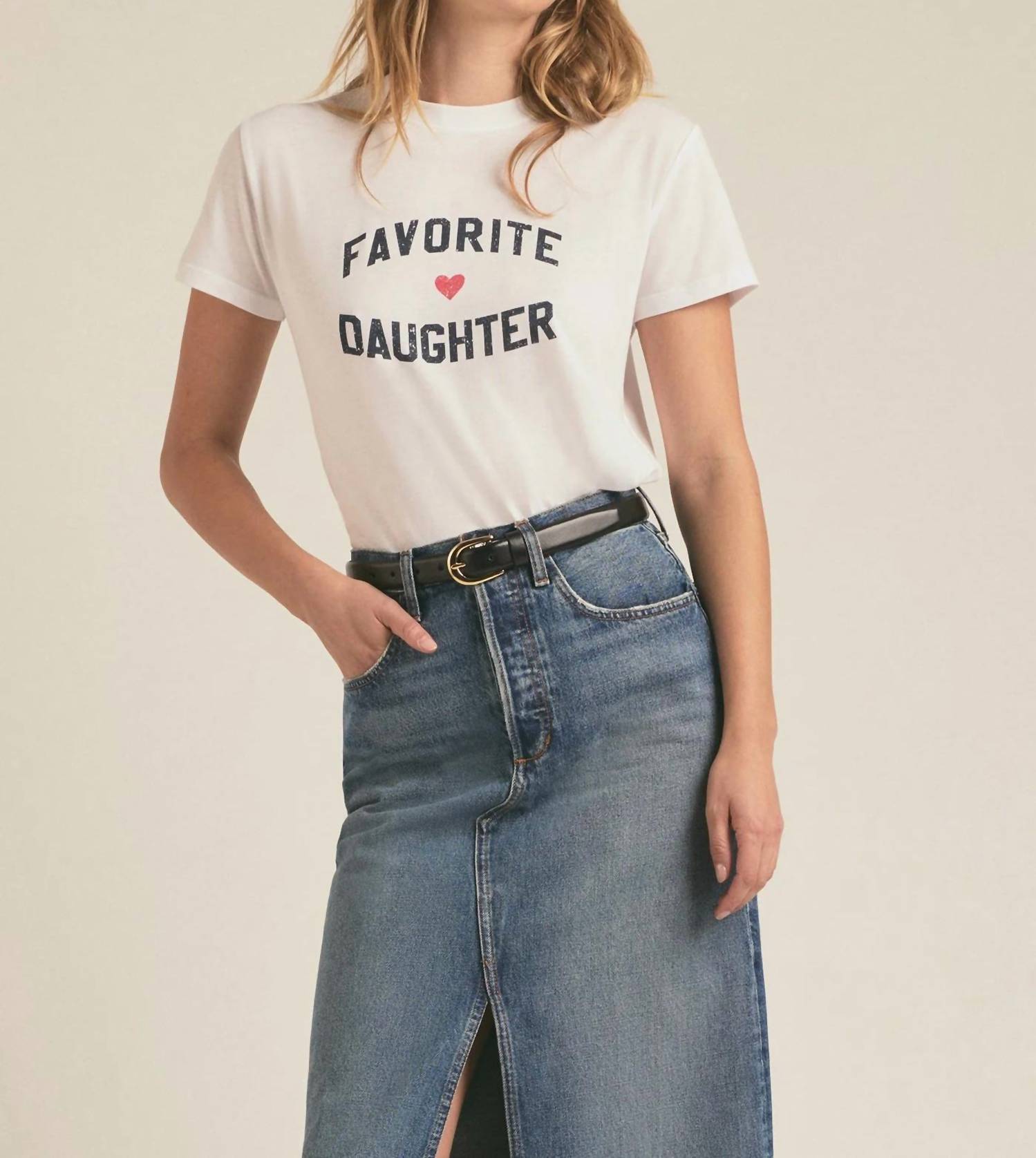 Favorite Daughter - Tri-blend Cotton Tee