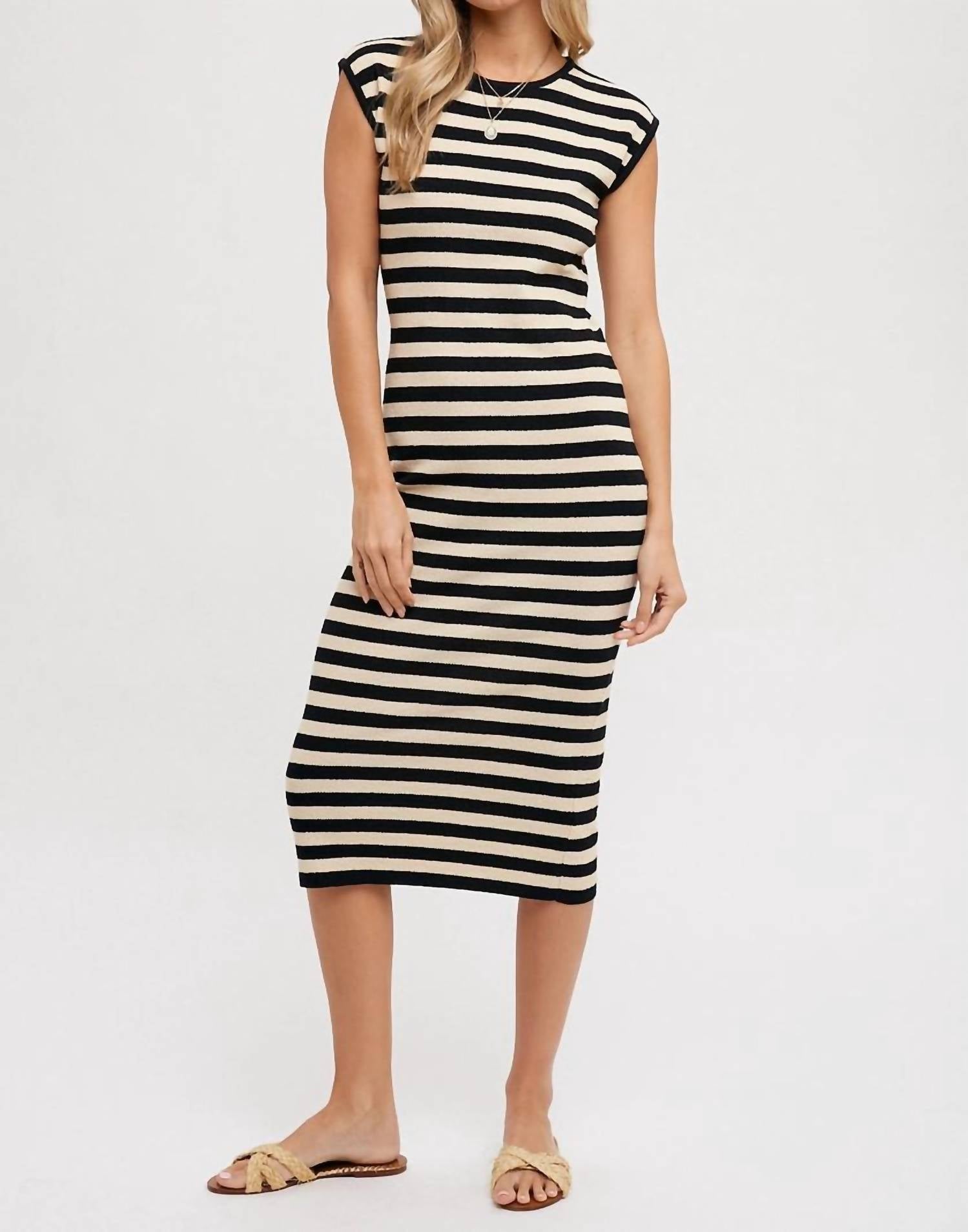 Bluivy - Striped Tank Dress